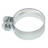 Auspuffklemme Universal Round 70mm Chrome