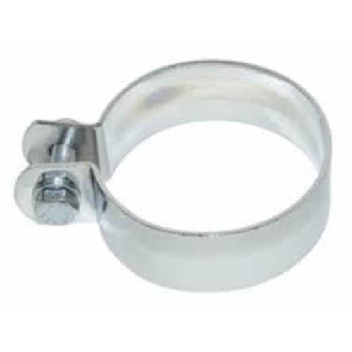 Silex Collier d'échappement rond universel 70mm Chrome