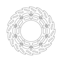 Front Brake Disc Flame Floating Yamaha FZ6(R), XJ6, YZF, MT, Niken, Tracer, XSR, XV 03-current