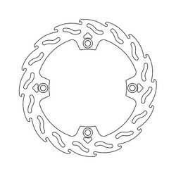 Front Brake Disc Flame Honda XLV 650/700 Transalp 97-12