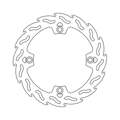 Moto Master Disque de frein avant Flame Honda XLV 650/700 Transalp 97-12