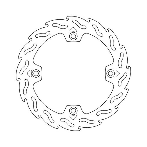 Moto Master Front Brake Disc Flame Honda XLV 650/700 Transalp 97-12