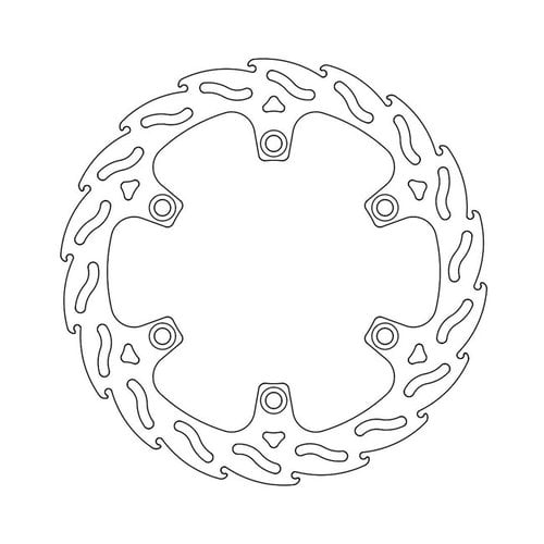 Moto Master Front Brake Disc Flame Honda/Triumph VF(R), CB(R/X) 83-98