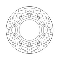 Front Brake Disc Halo Floating Yamaha XJ/YZF/XT/TDM/SCR/XV/FZS/BT/XVS/FJR/XJR/XVZ 93-current