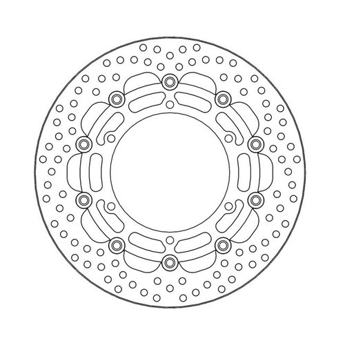 Moto Master Disque de frein avant Halo flottant Yamaha XJ / YZF / XT / TDM / SCR / XV / FZS / BT / XVS / FJR / XJR / XVZ 93-current