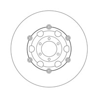 Front Brake Disc Halo Floating Honda CB 750 SOHC 69-79
