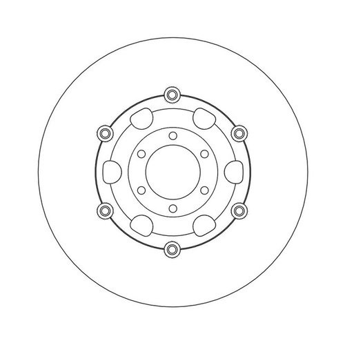 Moto Master Vordere Bremsscheibe Halo Floating Honda CB 750 SOHC 69-79