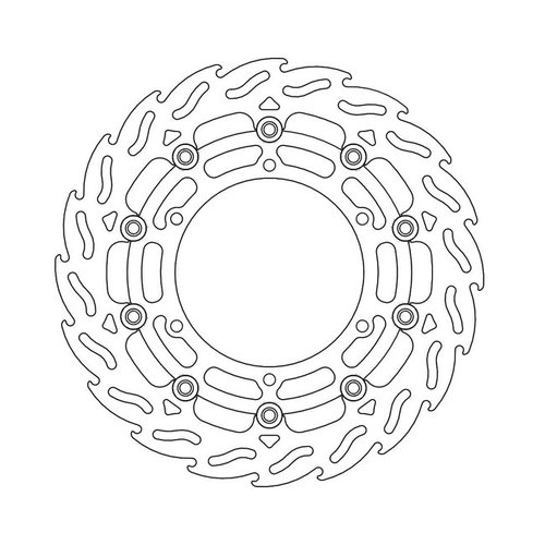 Moto Master Front Brake Disc Flame Floating Yamaha XJ/XT/XV/YZF/XVS/XVZ/FJR/BT/TDM/SCR/FZS/XJR 96-current