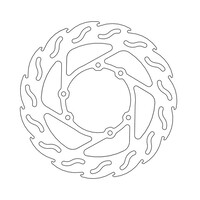 Front Brake Disc Flame Yamaha TT 600 (N/W) 85-92