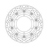 Front Brake Disc Halo Floating Yamaha XT 660 X 04-current