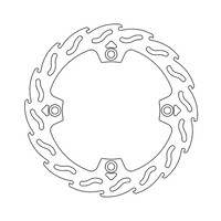 Front Brake Disc Flame Honda XLV/NX 88-12