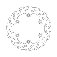Front Brake Disc Flame Honda XLV 600 87-96
