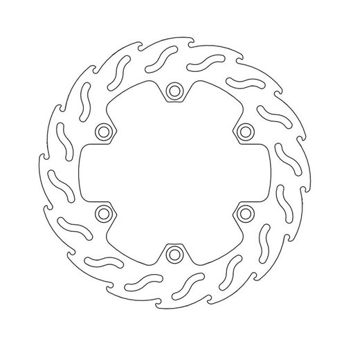 Moto Master Front Brake Disc Flame Honda XLV 600 87-96