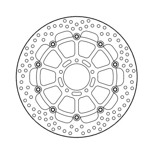 Moto Master Front Brake Disc Halo Floating Ducati Scrambler 800 15-current