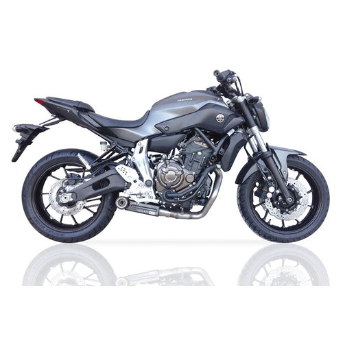 Ixil SX1 compleet uitlaatsysteem YAMAHA MT-07, XSR 700