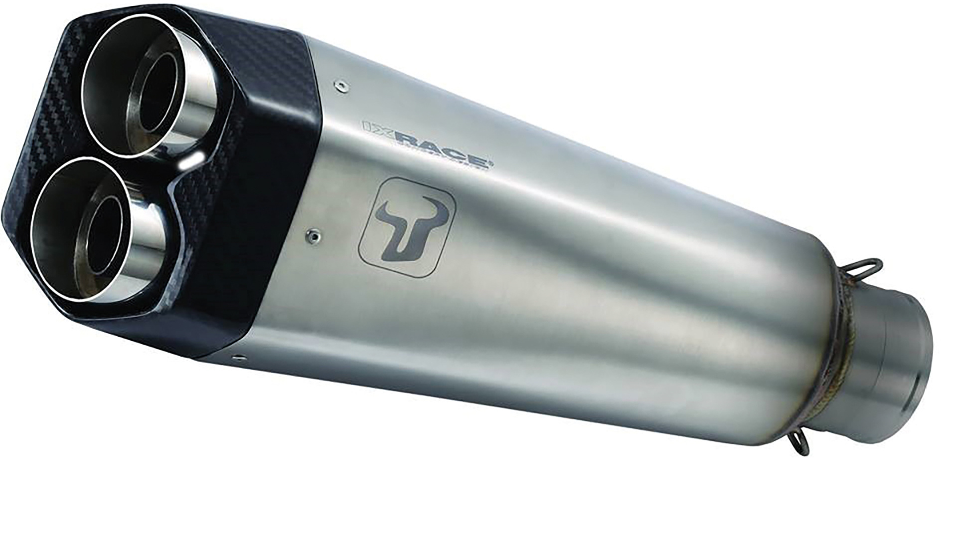 Stainless steel complete exhaust system line M9 for MT07 (Select color