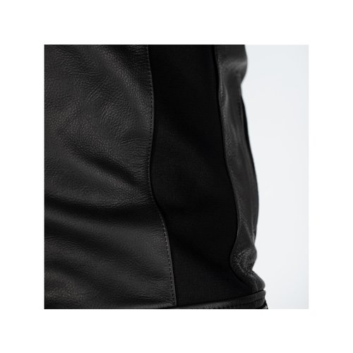 RST Fusion Airbag Jas Leer Zwart Heren