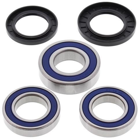All Balls 25-1563 Kit Cuscinetti E Guarnizioni Per Ruota Posteriore - ABEC 3, Triplo Labbro, Grasso Chevron
