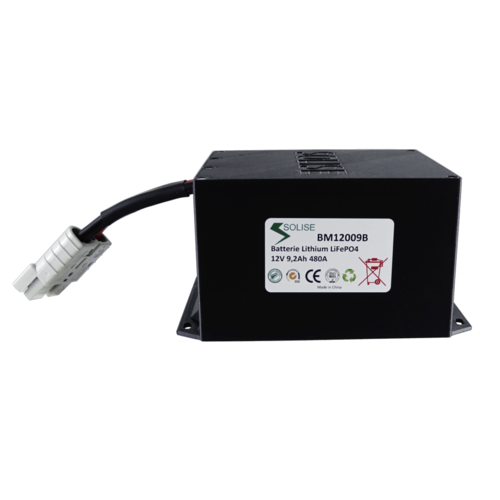 Solise Kit de module de batterie au lithium CCA480 12V 9.2AH