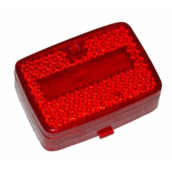 Rear light Glass Puch Maxi Red