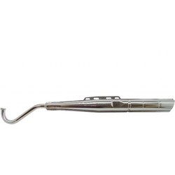 Uitlaat Puch Maxi Standaard 22mm Chroom