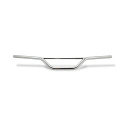 Dirtbike Handlebar 22mm/7/8" Chrome - Width 79 cm, Pullback 12.7 cm, Rise 14 cm - Universal Fitment