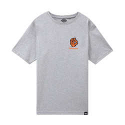 Dickies Schriever Tiger T-Shirt Grau Melange