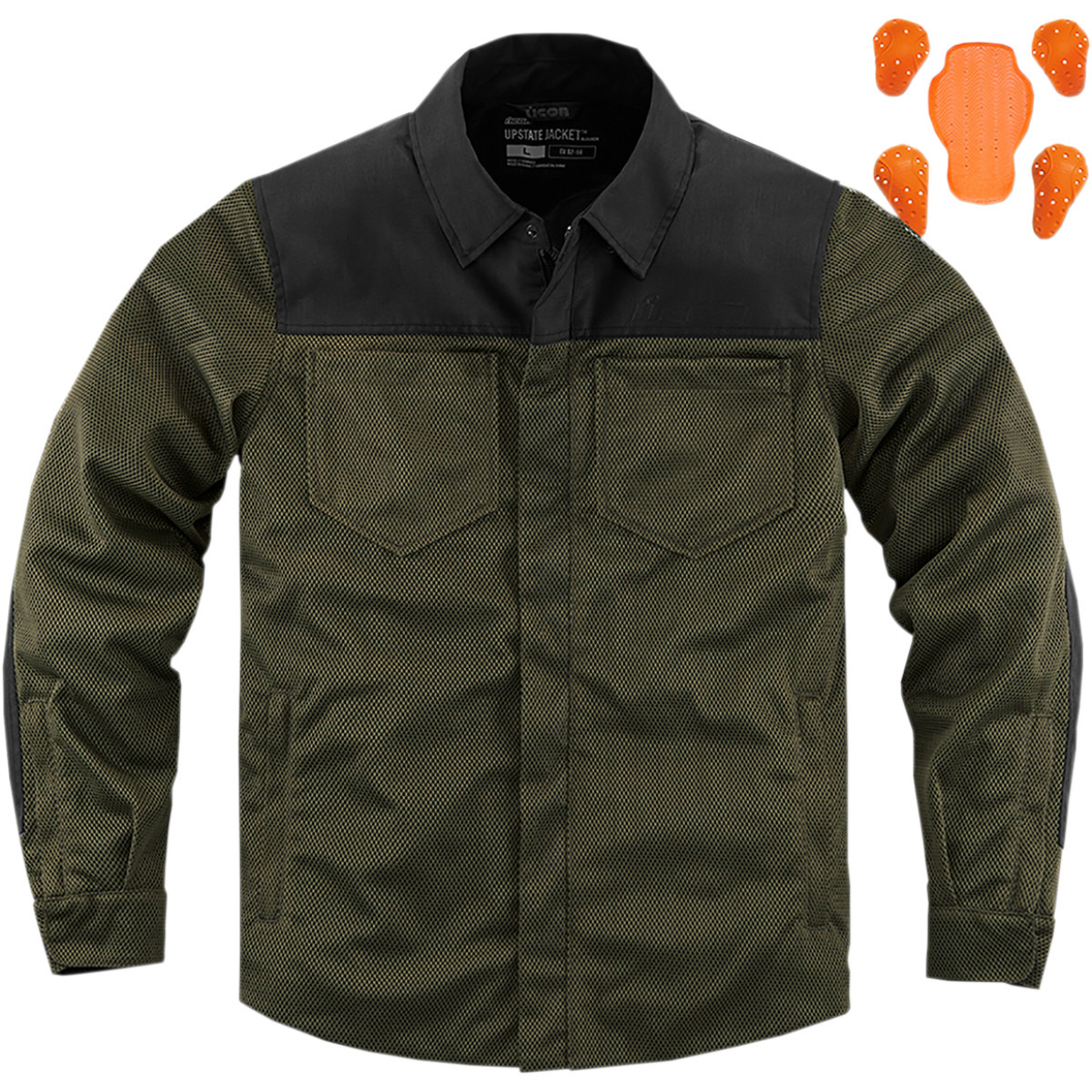 Icon Upstate Riding Shirt Green