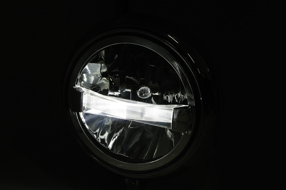 LED-Scheinwerfer Yuma 2 Typ 4 (Farbe auswählen) - CafeRacerWebshop.de