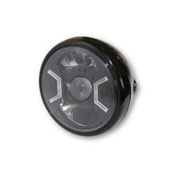 7 Inch LED Spotlight Reno Type 2 Black