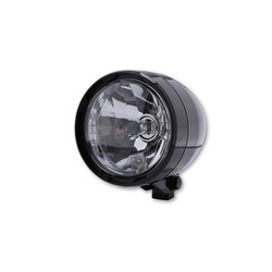 ABS koplamp met parkeerlicht, zwart, HS1, montage onder