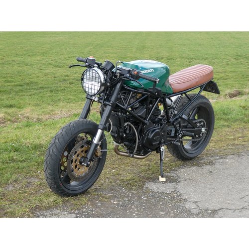 VERKOCHT: Ducati 750ss Café Racer / Scrambler