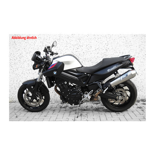 Zard Auspuff BMW F 800 R, rostfrei poliert, aufsteckbar, E-gekennzeichnet, + Kat.-Nr.