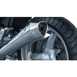 Pot d'échappement Moto Guzzi 1200 Sport (2V), Inox, slip on, E-Marked, + Cat.