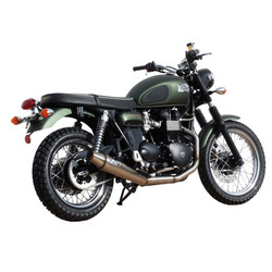 Uitlaatsysteem Triumph Scrambler / Bonneville / Thruxton, 08-15