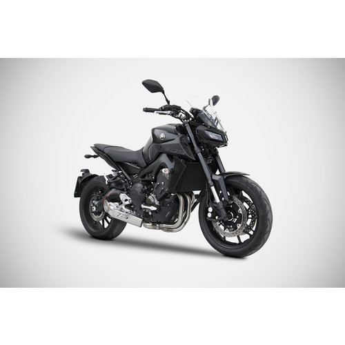 Zard Volledige uitlaat Yamaha MT-09 / XSR 900, Euro 4, Basso volledige kit 3-1, roestvrij, E-gemarkeerd