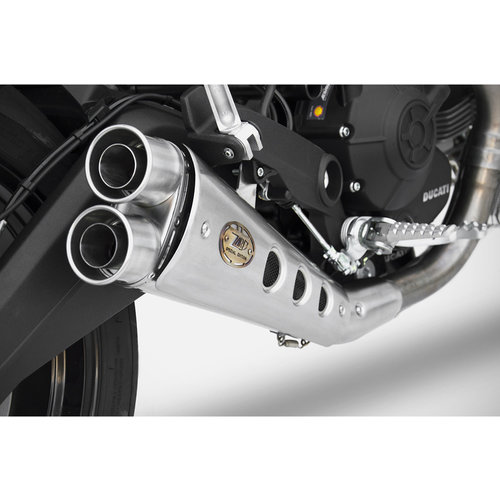 Zard Exhaust Special Edition Ducati Monster 797, 17-, Stainless, slip on,  E-Marked, Euro 4