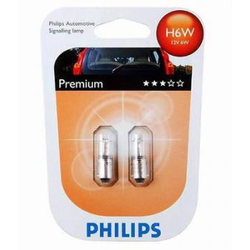 Philips 12V 6W BAX9S (1 Stück)