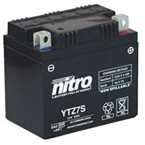 NITRO YTZ7S Super Sealed Battery
