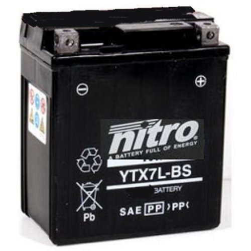 NITRO YTX7L-BS Super Sealed Battery