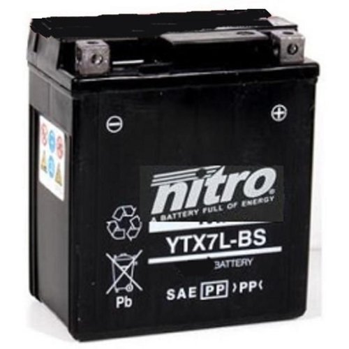 NITRO YTX7L-BS Super versiegelte Batterie