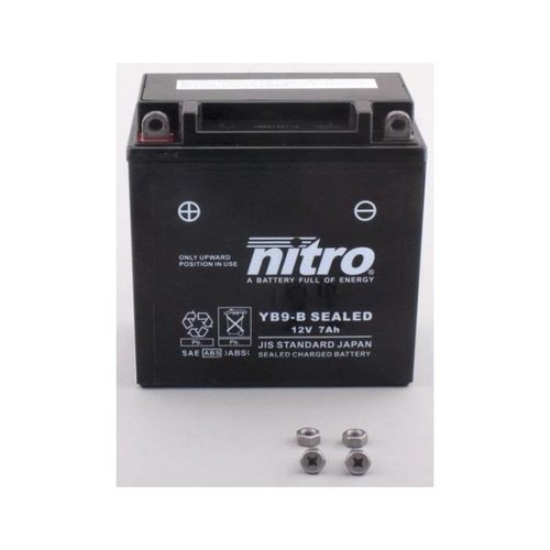 NITRO YB9-B Super Sealed Battery