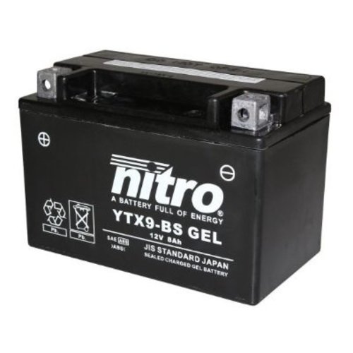 NITRO Batterie Super Scellée YTX9-BS