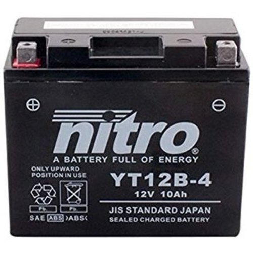 NITRO YT12B-4 Super Sealed Battery