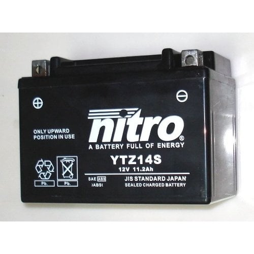NITRO Batterie Super Scellée YTZ14S