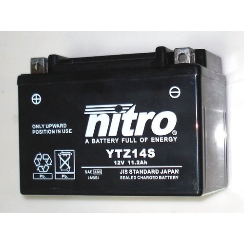 NITRO YTZ14S Super Sealed Battery