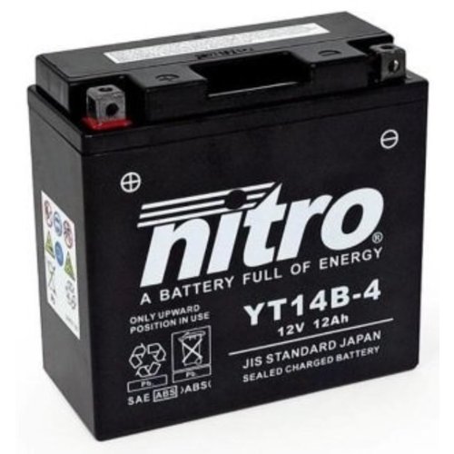 NITRO Batterie super scellée YT14B-4