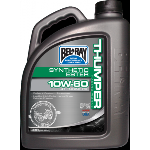 Bel-Ray Thumper Works 10W-60 4 Liter