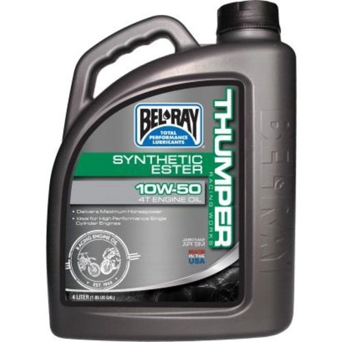 Bel-Ray Thumper Works 10W-50 4 Liter