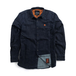 Bear Premium Denim Hemd Blau